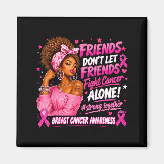 Imã Mulheres Negras Africanas Rosa Conscientização sob