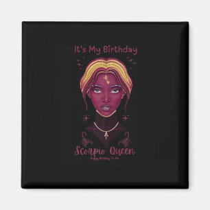 Imã Mulheres Negras Americanas É Meu Aniversário Scorp