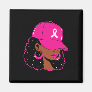 Imã Mulheres negras cor-de-rosa guerreiros da consciên