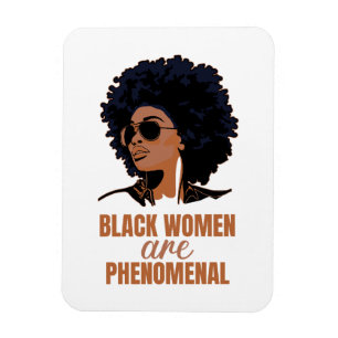 Ímã Mulheres Negras São Fenomenais