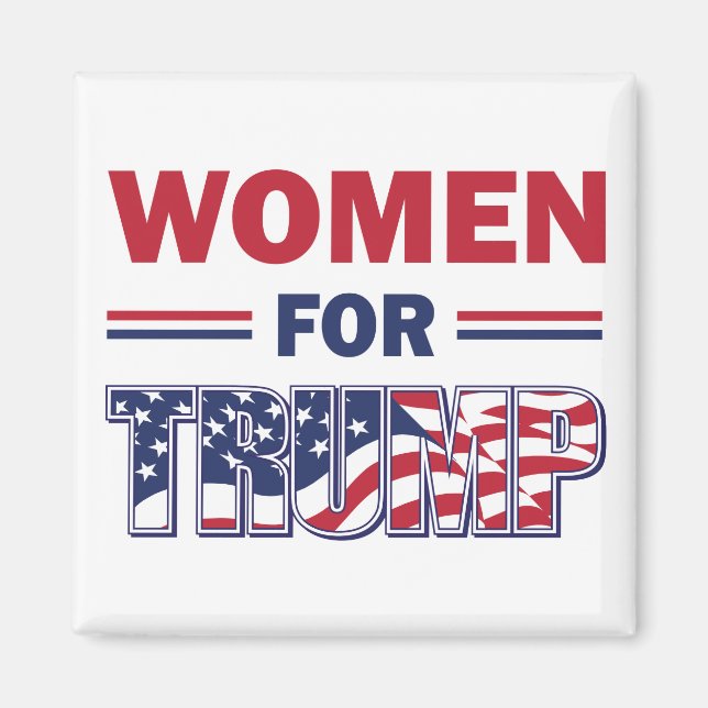 Imã Mulheres para Trump (Frente)