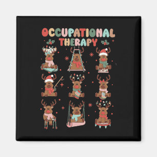 Imã Mulheres Retro Terapia Ocupacional Reindedo de Nat