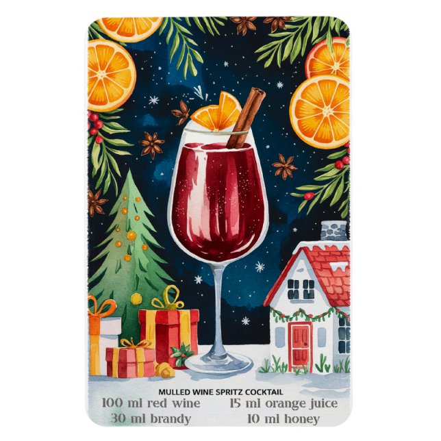 Ímã Mulled Wine Spritz (Vertical)