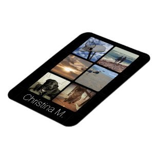 Ímã Multi colagem feita sob encomenda da imagem do