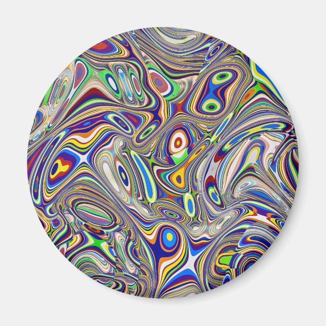 Imã Multi Color Abstrato 2, 2018 (foto) | Imagens SVP (Frente)