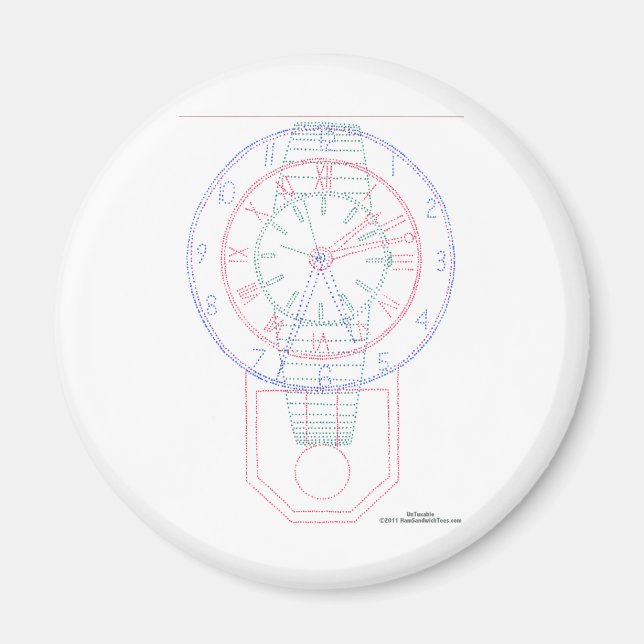 Imã Multiclock (Frente)