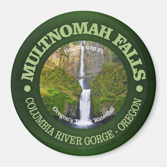 Imã Multnomah Falls (Frente)