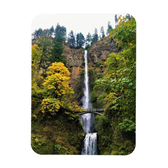 Ímã Multnomah Falls, Columbia River Gorge, Oregon (Vertical)