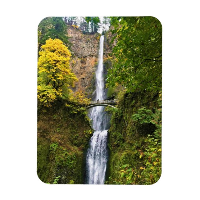 Ímã Multnomah Falls, Columbia River Gorge, Oregon (Vertical)