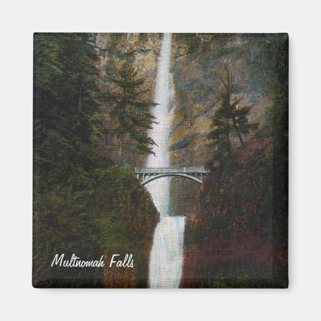Imã Multnomah Falls Magnet (Frente)