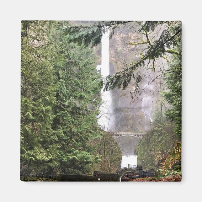 Imã Multnomah Falls, OU (Frente)