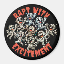 Múmias Dançantes Divertidas Envolvidas em Excitaçã