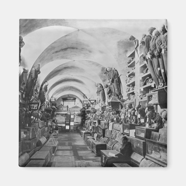 Imã Múmias de catacumba de Palermo, Itália (Frente)