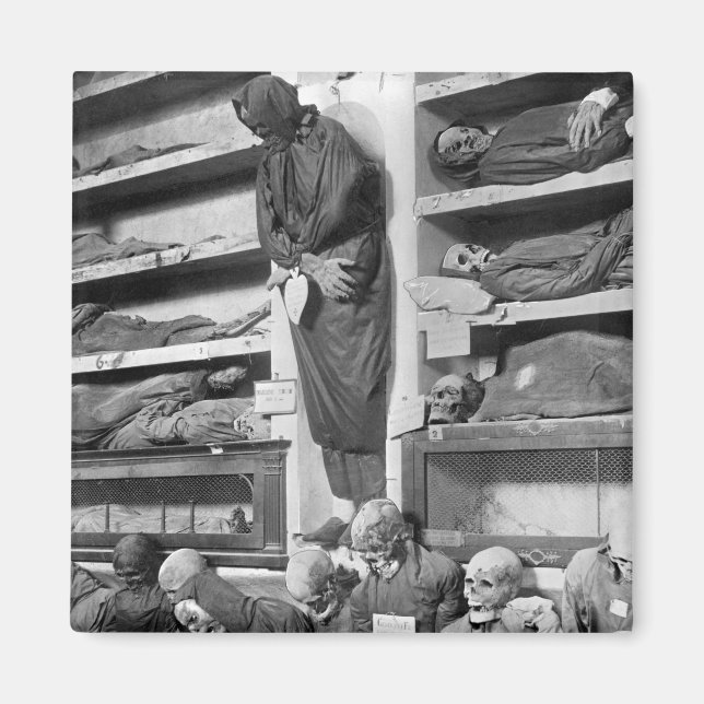 Imã Múmias nas catacumbas de Palermo, Itália (Frente)