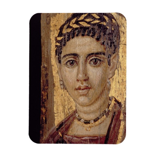 Ímã Mummy Retrato de uma Mulher, de Fayum, Romano-Egit (Vertical)