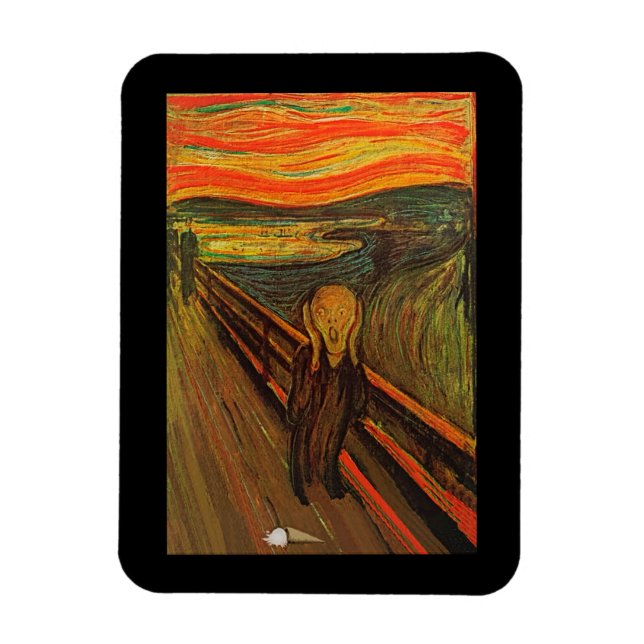 Ímã Munch - O Gritar De Gelo (Vertical)