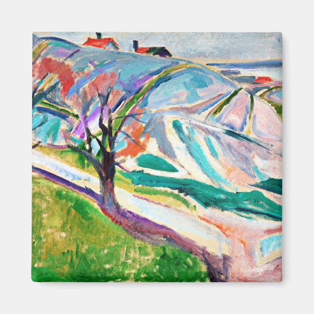 Imã Munch - Paisagem de Kragero (Frente)