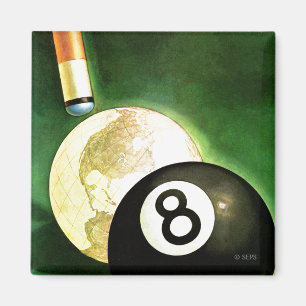 Imã Mundo como Ball Cue