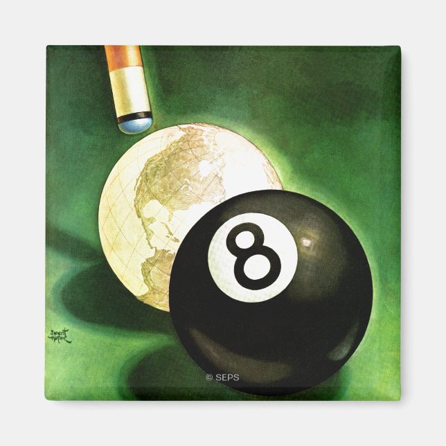 Imã Mundo como Ball Cue (Frente)