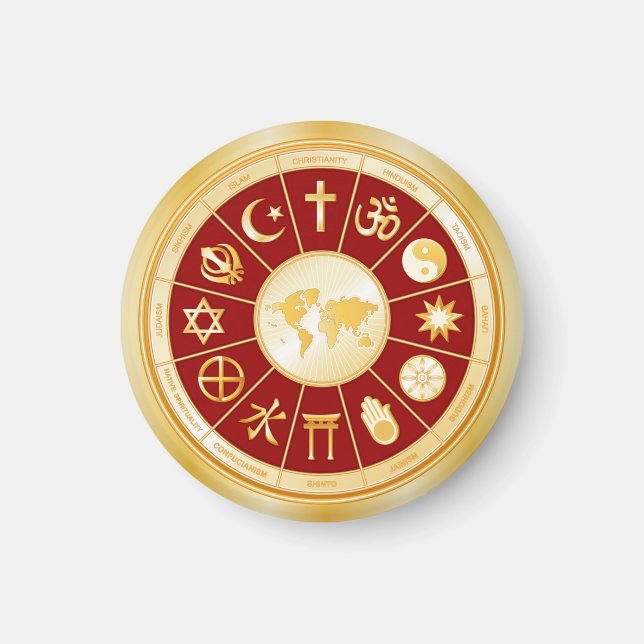 Imã mundo da fé (Frente)