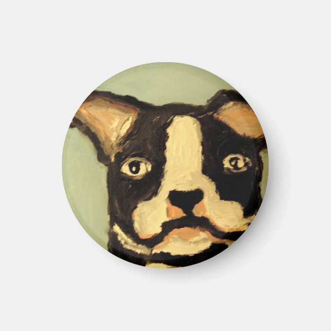 Imã mundo do amor eric por cão (Frente)