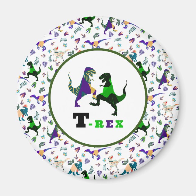 Imã Mundo Jurássico (Frente)