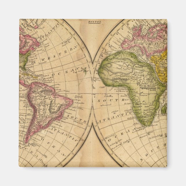 Imã Mundo por Worcester (Frente)