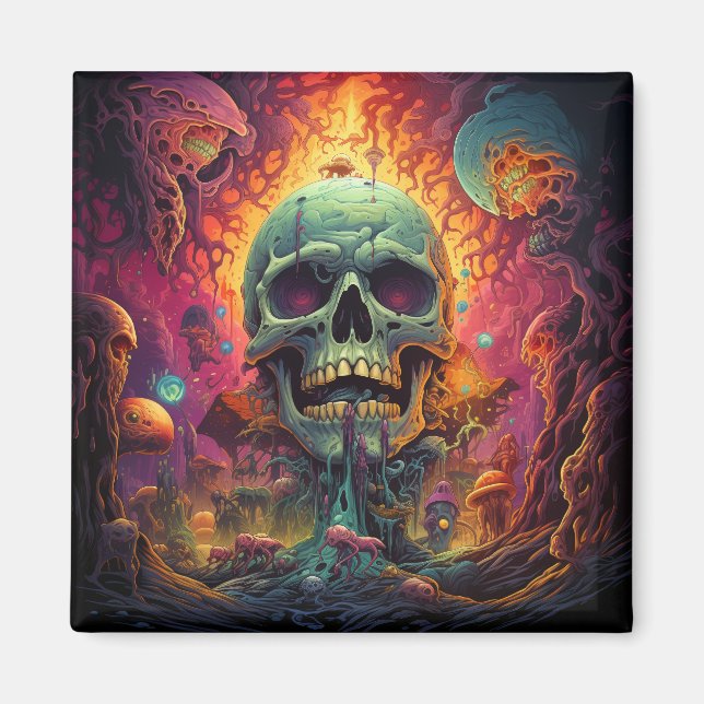 Imã Mundo surreal (Frente)