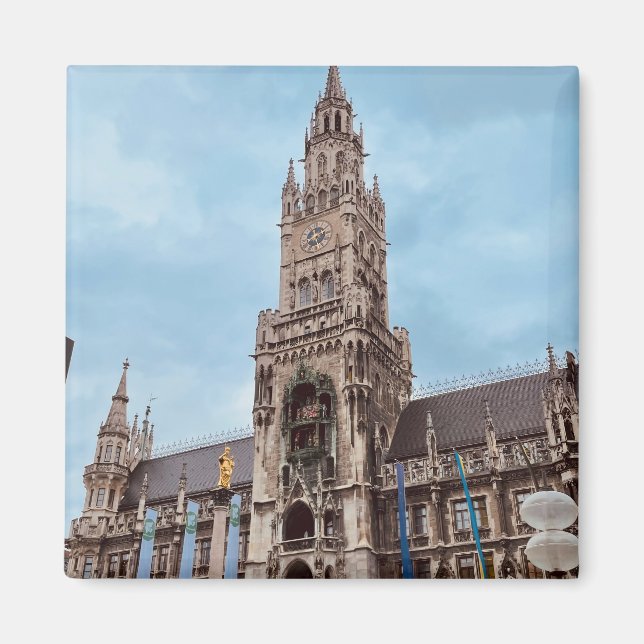 Imã Munique, Alemanha Colorida Europa (Frente)