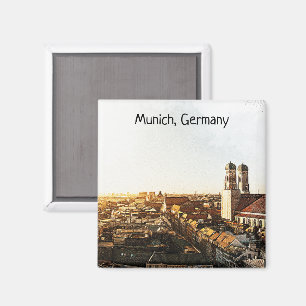 Imã Munique Alemanha Panorama View