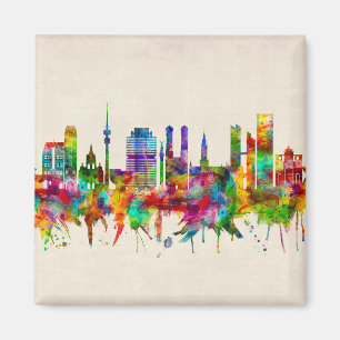 Imã Munique Alemanha Skyline