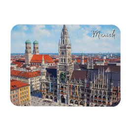 Ímã Munique Marienplatz Alemanha
