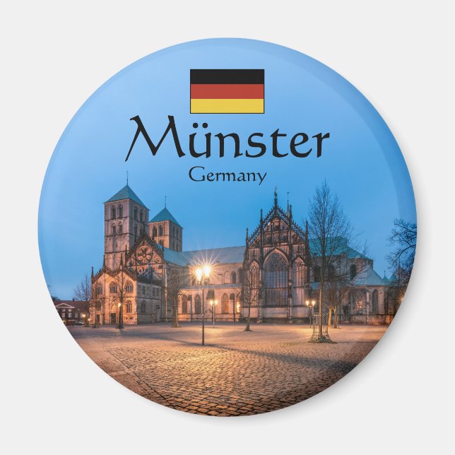 Imã Münster Alemanha Souvenir (Frente)