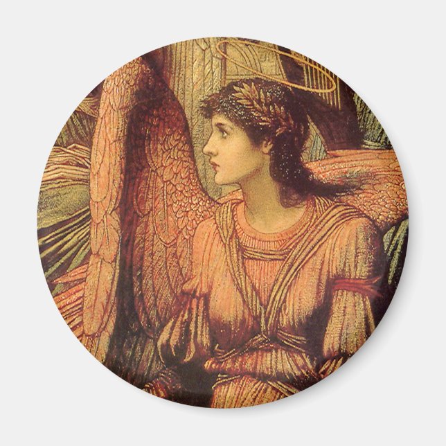 Imã Muralhas da Casa de Deus, Anjo por John Strudwick (Frente)