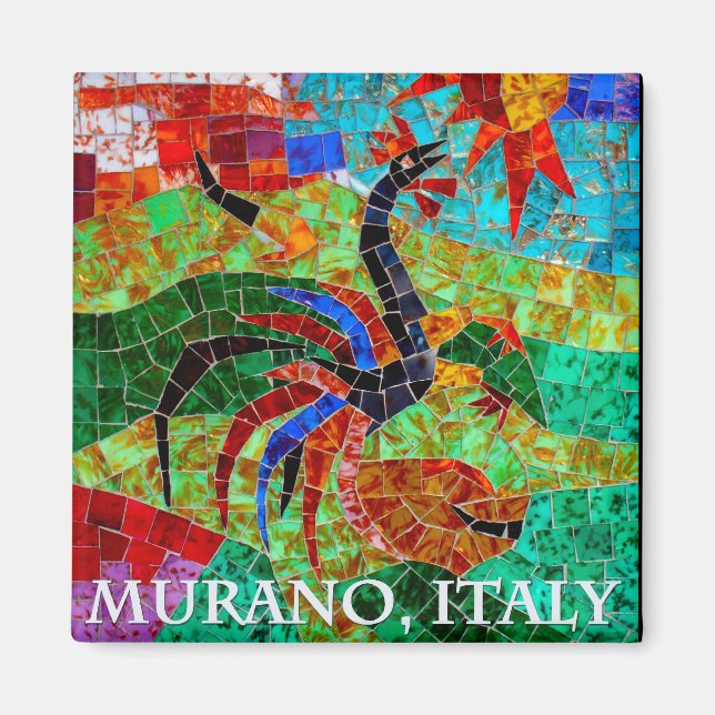 Imã Murano Mosaico II (Frente)