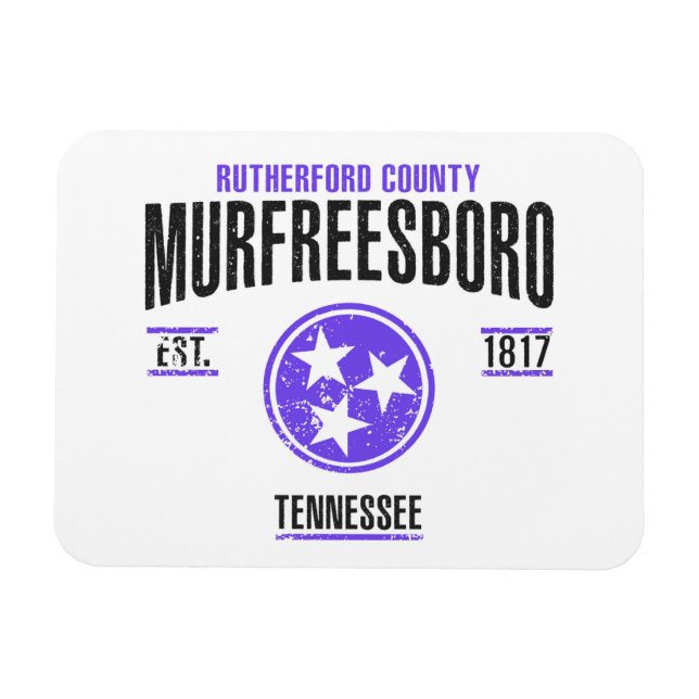 Ímã Murfreesboro (Horizontal)