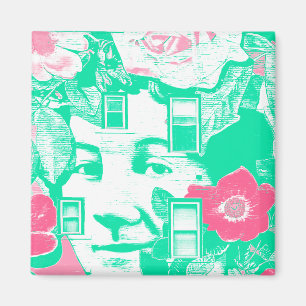 Imã muro de tijolos