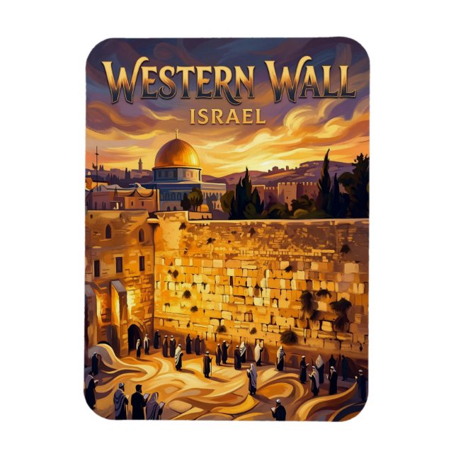 Ímã Muro Ocidental Israel (Vertical)