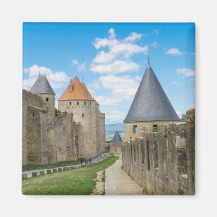 Imã Muros medievais de Carcassonne