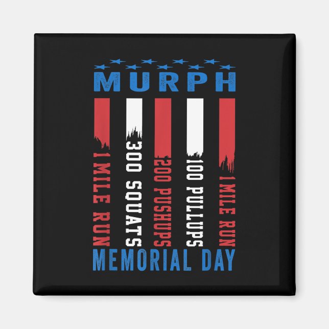 Imã Murph Challenge American Memorial Day Workout (Frente)