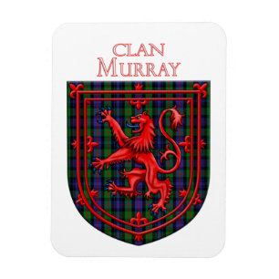 Ímã Murray Tartan Scottish Xadrez Lion Rampant