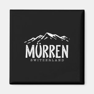 Imã Murren Suíça Montanhas Esquiador Suíço Esqui