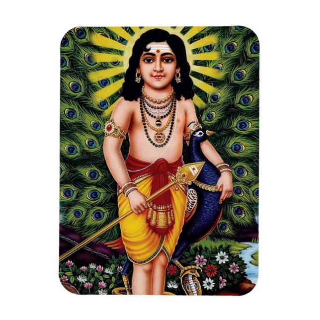 Ímã MURUGA,Kanda,Karthikeya,Deity Hindu (Vertical)