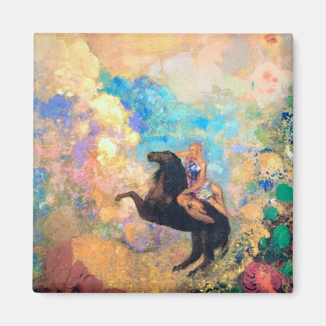 Imã Musa com Pegasus, Redon (Frente)