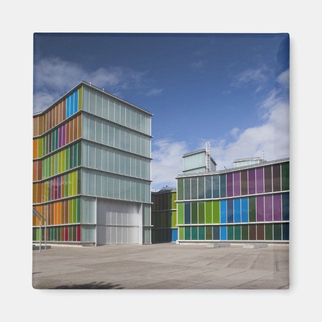 Imã MUSAC, museu de arte contemporânea (Frente)