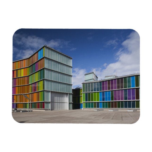 Ímã MUSAC, museu de arte contemporânea (Horizontal)