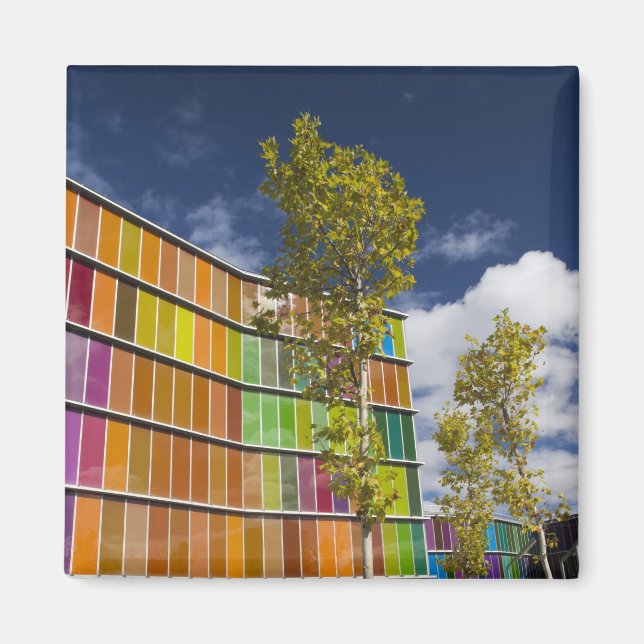 Imã MUSAC, museu de arte contemporânea (Frente)