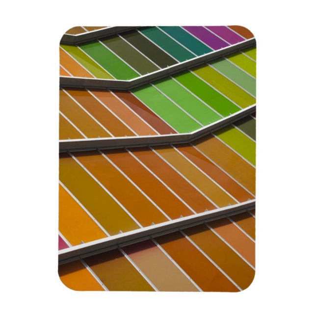 Ímã MUSAC, museu de arte contemporânea (Vertical)