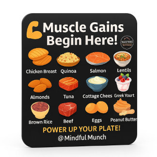 Imã Muscle Building Fridge Magnet