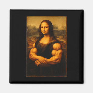 Imã Muscle Mona Lisa Bodybuilding Gym E